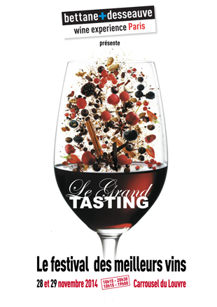 Meet us at the Grand Tasting Wine fair on November 28th and 29th